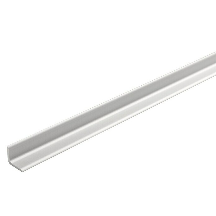 Inspiro Perfil esquina interior (An x L: 12 x 2.600 mm, Aluminio, Plata) | BAUHAUS