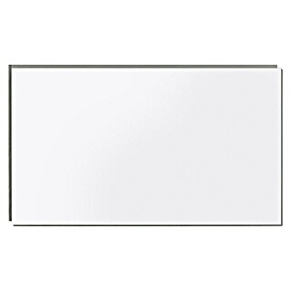 Inspiro Revestimiento de pared de PVC Snow Gloss (75 x 45 cm, Blanco)