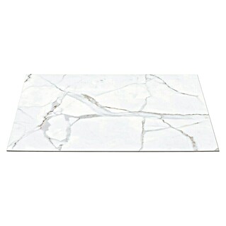 Inspiro Revestimiento de pared de PVC Spring (75 x 45 cm, Blanco)