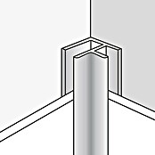 Inspiro Perfil esquinero exterior (L x An x Al: 2.600 x 20 x 12 mm, Aluminio, Plata) | BAUHAUS