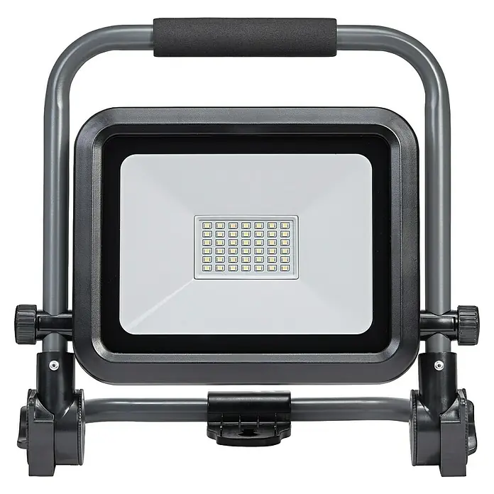 Osram LED Baustrahler Worklights Value - 3.000 lm, 6.500 K, 28,8 x 16,9 x 27,7 cm, IP54 - Robuster LED-Baustrahler mit Tragegriff, ideal für Baustellen und Werkstätten. Zuverlässige Ausleuchtung für Profis und Heimwerker.