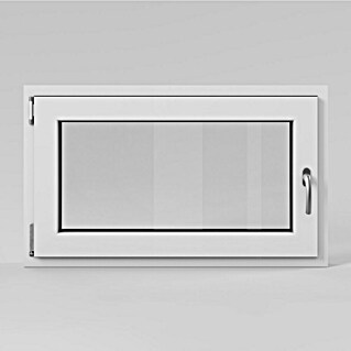 Solid Elements Kellerfenster (B x H: 100 x 60 cm, DIN Anschlag: Links, Weiß)