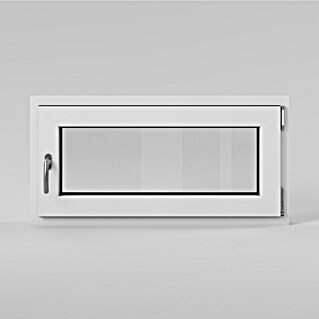 Solid Elements Kellerfenster (B x H: 100 x 50 cm, DIN Anschlag: Rechts, Weiß)