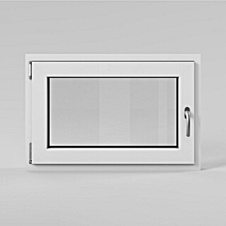 Solid Elements Kellerfenster (B x H: 90 x 60 cm, DIN Anschlag: Links, Weiß)