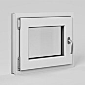 Solid Elements Kellerfenster (B x H: 60 x 50 cm, DIN Anschlag: Links, Weiß) | BAUHAUS