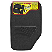 Rolmovil Juego de alfombrillas para coche Jarama (4 pzs., Negro) | BAUHAUS