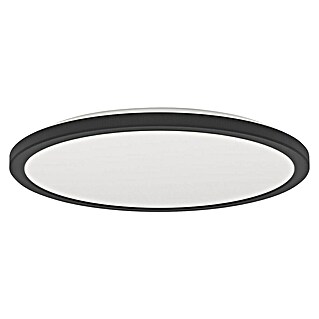Eglo connect.z LED panel okrugli Rovito (22 W, Ø x V: 39 x 3 cm, Crna, Neutralno bijelo)