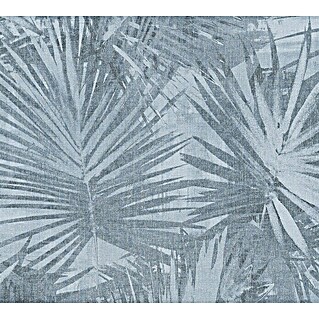 AS Creation Hygge Vliestapete (Blau, Floral, 10,05 x 0,53 m)
