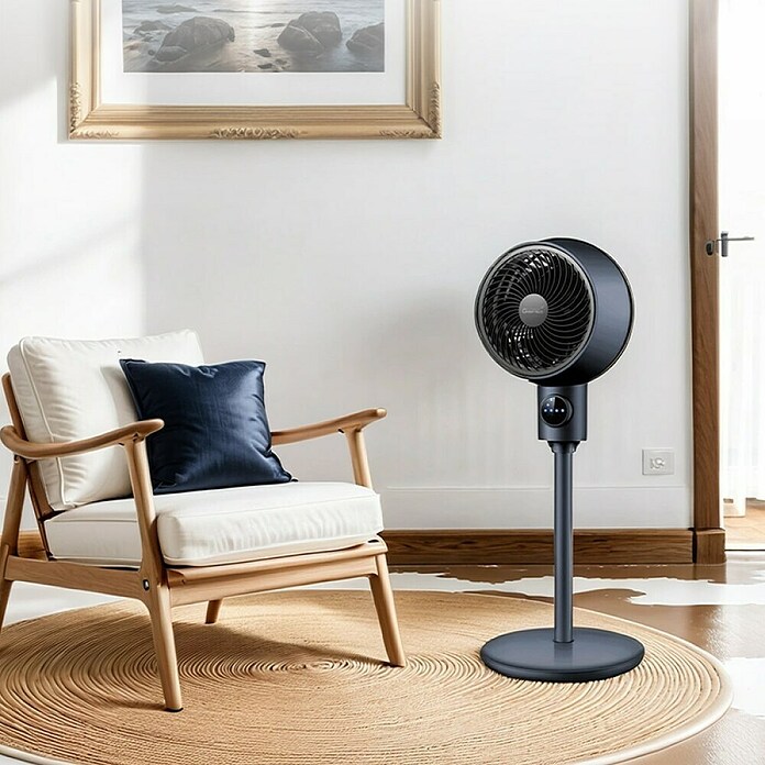 Green Tech Stoječi ventilator G-F9-BR  (Modra, 86 cm) | 3439 - Tisch/Standventilatoren Marke | CBLA - Ventilatoren Marke | CBL - Ventilatoren | CB - Elektroinstallation | C - Elektro | BAUHAUS