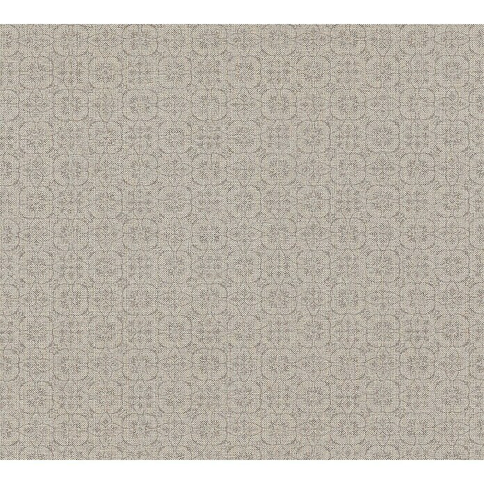AS Creation Hygge Vliestapete (Dunkelbraun, Floral, 10,05 x 0,53 m)