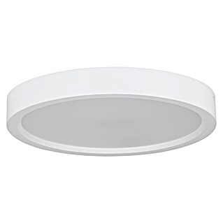 Eglo Led-plafondlamp, rond Idun-E (22 W, Ø x h: 30 x 3,1 cm, Wit, Warm wit)