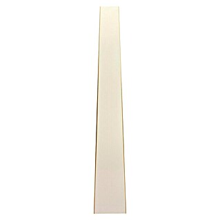 Bariperfil Revestimiento decorativo Blanco (260 x 25 cm, Blanco)