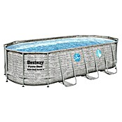 Bestway Montažni bazen Power Steel Swim Vista  (Siva, 13.430 l) | Bazeni z okvirjem | Montažni bazeni | Vrtni bazeni | Bazeni | Vrt in prosti čas | Izdelki | BAUHAUS
