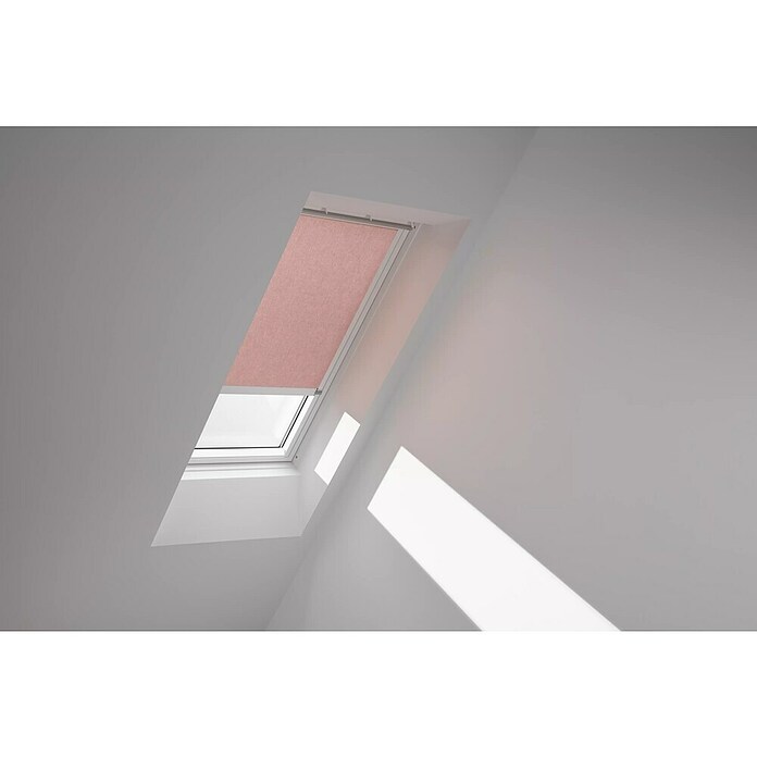 Velux Dachfensterrollo RML P08 4168KWL (Farbe: Rosenholz - 4168KWL, Farbe Schiene: Weiß, Elektrisch) | BAUHAUS