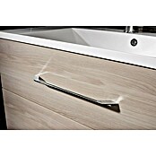 Fackelmann B.clever Badmöbel-Set (Gesamtbreite Badmöbel: 60 cm, Mit Gussmarmorbecken, Alaska Esche Holzoptik, Matt) | BAUHAUS