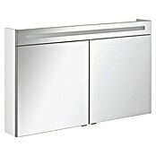 Fackelmann B.clever LED-Spiegelschrank (2-türig, B x H: 120 x 70,6 cm, Weiß) | BAUHAUS
