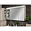 Fackelmann B.clever LED-Spiegelschrank (3-türig, B x H: 120 x 70,6 cm, Holzoptik Alaska Esche) | BAUHAUS