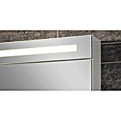 Fackelmann B.clever LED-Spiegelschrank (2-türig, B x H: 90 x 70,6 cm, Weiß) | BAUHAUS