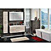 Fackelmann B.clever LED-Spiegelschrank (3-türig, B x H: 120 x 70,6 cm, Holzoptik Alaska Esche) | BAUHAUS