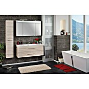 Fackelmann B.clever LED-Spiegelschrank (3-türig, B x H: 120 x 70,6 cm, Holzoptik Alaska Esche) | BAUHAUS