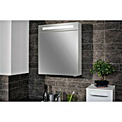 Fackelmann B.clever LED-Spiegelschrank (1-türig, B x H: 60 x 70,6 cm, Weiß) | BAUHAUS