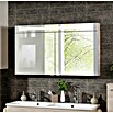 Fackelmann B.clever LED-Spiegelschrank (2-türig, B x H: 120 x 70,6 cm, Holzoptik Alaska Esche) | BAUHAUS