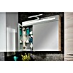 Fackelmann B.clever LED-Spiegelschrank (2-türig, B x H: 90 x 70,6 cm, Holzoptik Alaska Esche) | BAUHAUS
