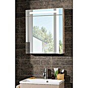 Fackelmann B.clever LED-Spiegelschrank (1-türig, B x H: 60 x 70,6 cm, Holzoptik Alaska Esche) | BAUHAUS