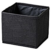 Fackelmann B.Paris Bad-Aufbewahrungskorb (L x B x H: 14 x 13 x 12 cm, Polyester, Faltbar, Schwarz) | BAUHAUS