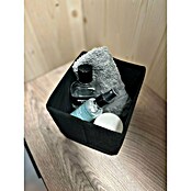 Fackelmann B.Paris Bad-Aufbewahrungskorb (L x B x H: 14 x 13 x 12 cm, Polyester, Faltbar, Schwarz) | BAUHAUS