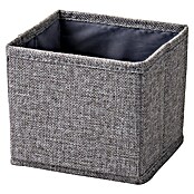 Fackelmann B.Paris Bad-Aufbewahrungskorb (L x B x H: 14 x 13 x 12 cm, Polyester, Faltbar, Grau) | BAUHAUS