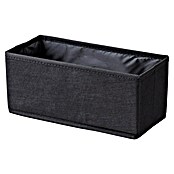 Fackelmann B.Paris Bad-Aufbewahrungskorb (L x B x H: 28 x 13 x 12 cm, Polyester, Faltbar, Schwarz) | BAUHAUS