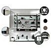 Fackelmann B.Paris LED-Spiegelschrank (B x H: 70 x 71,8 cm, 2-türig, Cubanit Grau) | BAUHAUS