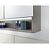 Fackelmann B.Paris LED-Spiegelschrank (B x H: 90 x 71,8 cm, 2-türig, Cubanit Grau) | BAUHAUS