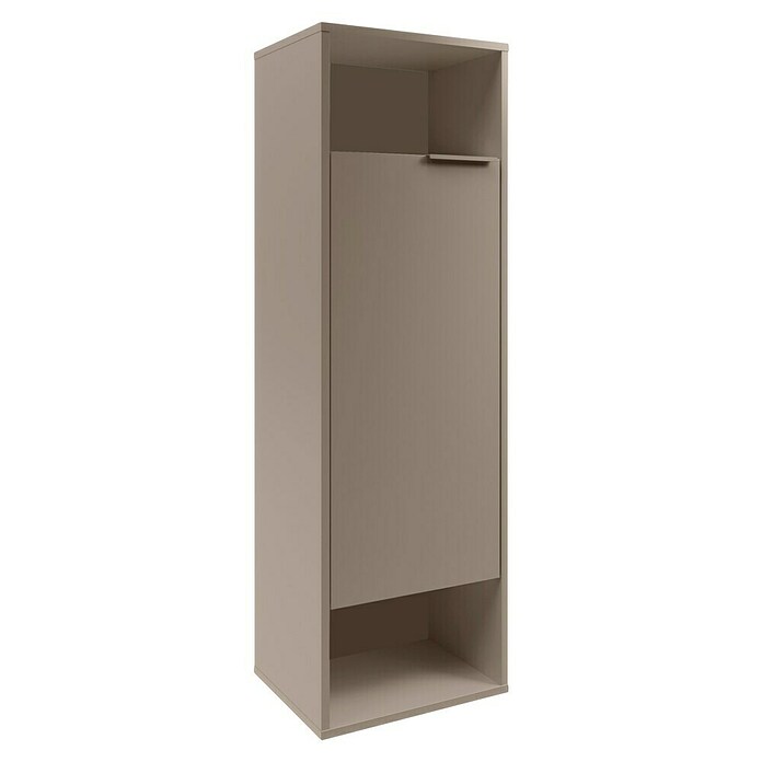 Fackelmann B.Paris Midischrank (B x T x H: 40,2 x 32 x 125,7 cm, Anschlag: Links, Cubanit Grau) | BAUHAUS