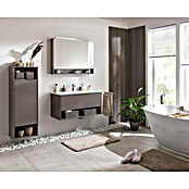 Fackelmann B.Paris Midischrank (B x T x H: 40,2 x 32 x 125,7 cm, Anschlag: Links, Cubanit Grau) | BAUHAUS