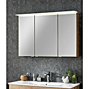 Fackelmann B.perfekt LED-Spiegelschrank (B x H: 100 x 69,4 cm, Ast Eiche Holzoptik) | BAUHAUS