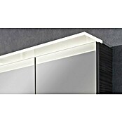 Fackelmann B.perfekt LED-Spiegelschrank (B x H: 100 x 69,4 cm, 3-türig, Dark Oak Holzoptik) | BAUHAUS