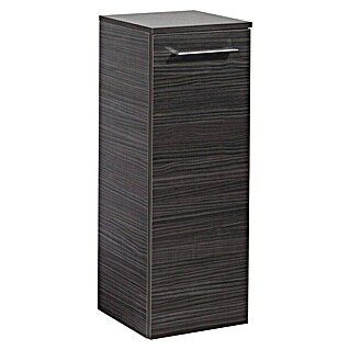 Fackelmann B.perfekt Midischrank (B x T x H: 30,2 x 32 x 81 cm, Dark Oak Holzoptik)