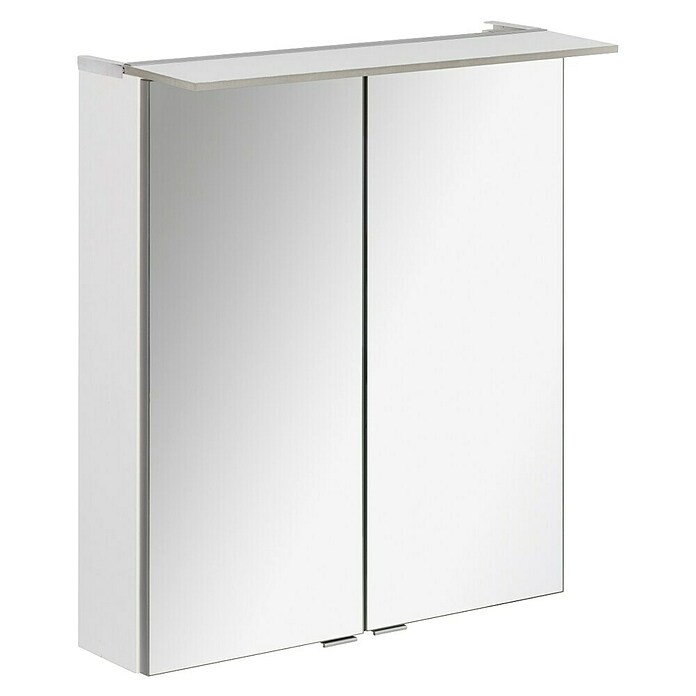 Fackelmann B.perfekt LED-Spiegelschrank (B x H: 60 x 69,4 cm, Weiß) | BAUHAUS