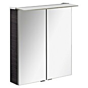 Fackelmann B.perfekt LED-Spiegelschrank (B x H: 60 x 69,4 cm, Dark Oak Holzoptik) | BAUHAUS
