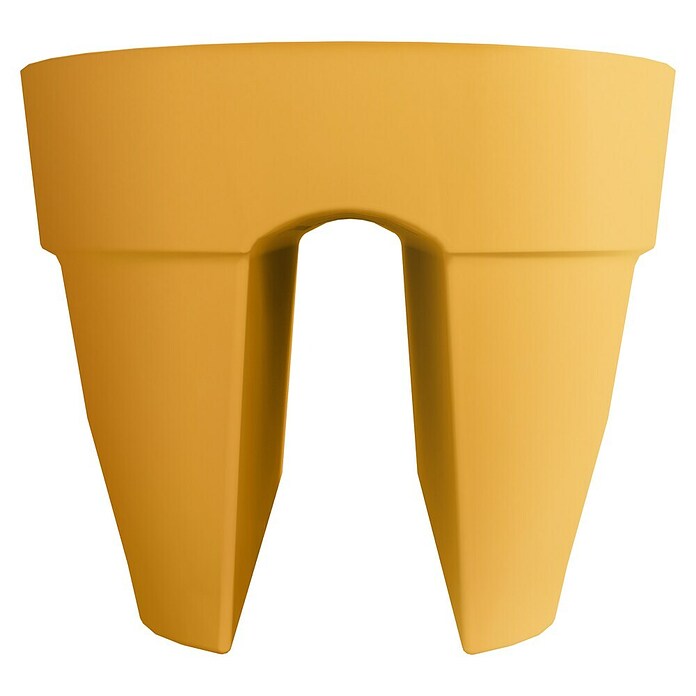 Elho Vibia Campana Balkonbak Flower Bridge (Kunststof, Honinggeel, l x b x h: 26 x 60 x 47 cm) | BAUHAUS