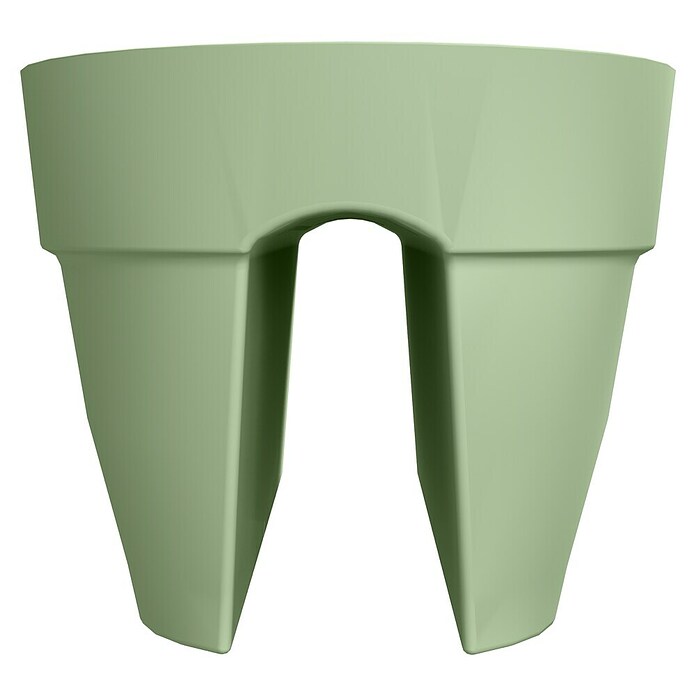 Elho Vibia Campana Balkonbak Flower Bridge (Kunststof, Pistachegroen, l x b x h: 26 x 60 x 47 cm) | BAUHAUS