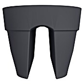 Elho Vibia Campana Balkonbak Flower Bridge (Kunststof, Antraciet, l x b x h: 26 x 60 x 47 cm) | BAUHAUS