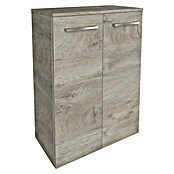 Fackelmann B.style Midischrank (2-türig, B x T x H: 60,2 x 32 x 82,6 cm, Nature Oak Holzoptik) | BAUHAUS