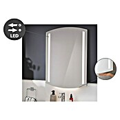 Fackelmann B.style LED-Lichtspiegel (B x H: 80 x 80 cm, Einfacher Anschluss über Schraubklemme, Oval) | BAUHAUS