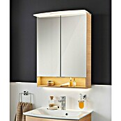 Fackelmann B.style LED-Spiegelschrank (B x H: 60 x 81,2 cm, Sandeiche) | BAUHAUS