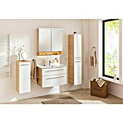 Fackelmann B.style LED-Spiegelschrank (B x H: 80 x 81,2 cm, Sandeiche) | BAUHAUS