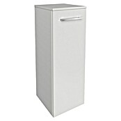 Fackelmann B.style Midischrank (1-türig, B x T x H: 30,2 x 32 x 82,6 cm, Anschlag: Rechts, Weiß Hochglanz) | BAUHAUS