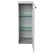 Fackelmann B.style Midischrank (1-türig, B x T x H: 30,2 x 32 x 82,6 cm, Anschlag: Rechts, Weiß Hochglanz) | BAUHAUS